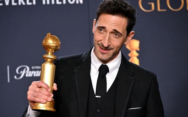 Best Performance by an Actor in a Motion Picture Drama - Adrien Brody