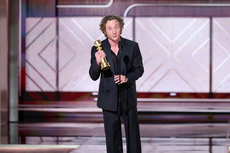 Best Performance by an Actor in a Television Series Musical or Comedy - Jeremy Allen White